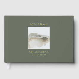 Gold Foil Art Exhibition Gästebuch