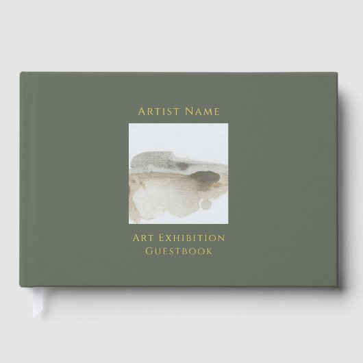 Gold Foil Art Exhibition Gästebuch (Vorderseite)
