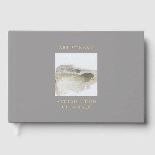 Gold Foil Art Exhibition Gästebuch (Vorderseite)