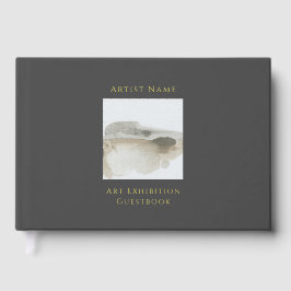 Gold Foil Art Exhibition Gästebuch
