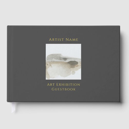 Gold Foil Art Exhibition Gästebuch (Vorderseite)