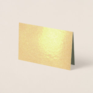 Gold Foil Card - Moss Green Inside (Custom) Folienkarte