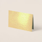 Gold Foil Card - Moss Green Inside (Custom) Folienkarte (Vorderseite)