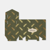 Gold Foil Erntedank Geschenkschachtel (Ungefaltet)