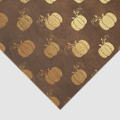 Gold Foil Erntedank Seidenpapier (Ausschnitt)