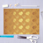 Gold Foil Erntedank Seidenpapier (Handwerk)