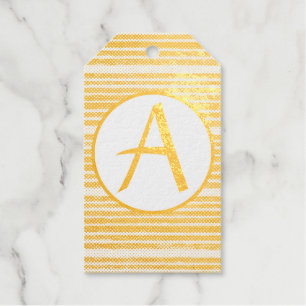 GOLD-Foil-Geschenk-Tag-DIY Geschenkanhänger