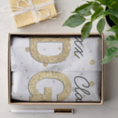 Gold Foil Glitter Confetti Graduation Party Custom Seidenpapier (Geschenk)