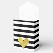 Gold Foil Heart Geschenkschachtel (Geöffnet)