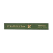 Gold Foil Kleeblatt, St Patrick's Day (Person)
