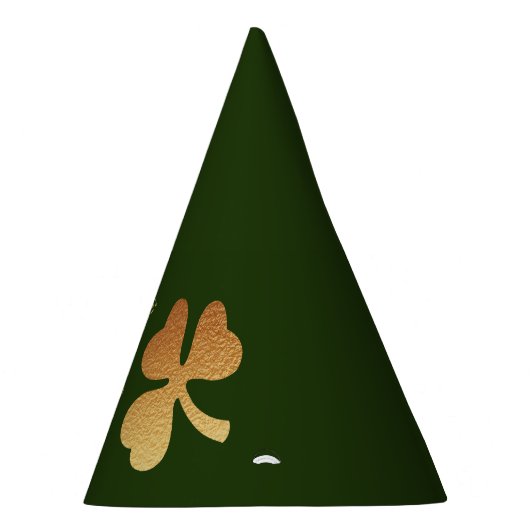 Gold Foil Kleeblatt, St Patrick's Day Party Partyhütchen (Rechts)