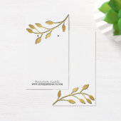 Gold Foil Leaf Earring Juwelier Display Custom (Schreibtisch)