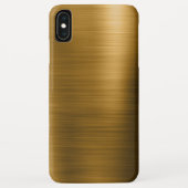 Gold Foil Luxury Metallic Muster Case-Mate iPhone Hülle (Rückseite)