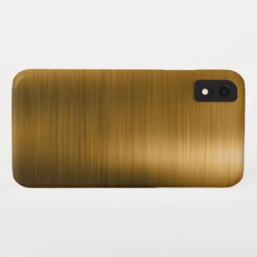 Gold Foil Luxury Metallic Muster Case-Mate iPhone Hülle (Rückseite (Horizontal))