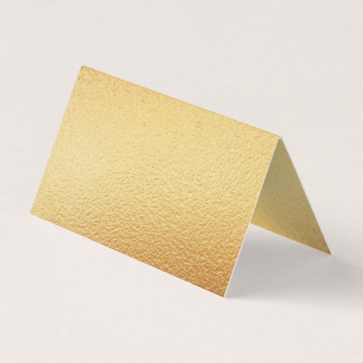 Gold Foil Script Foto ändern Datumskarte Visitenkarten (Rückseite)