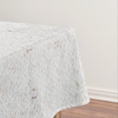 Gold Foil World Map Custom Moveable Heart Position Tischdecke (Beispiel)