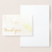 Gold Foiled Dankykarte Folienkarte (Anzeige)