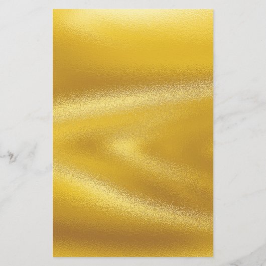 Gold Foliage Rustikales Blumenmenü (Rückseite)