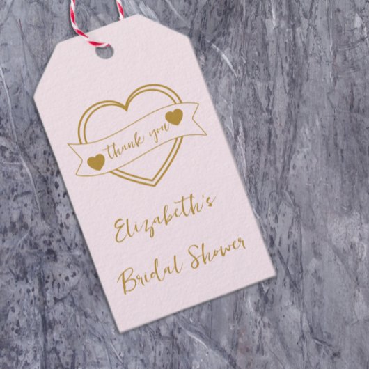 Gold Forever Hearts Junggesellinnenabschied Geschenkanhänger