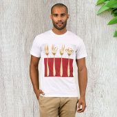 Gold Forks Mens T - Shirt