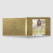 Gold Foto Guest Book Gästebuch (Voll)