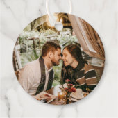 Gold Foto Wedding Foil Fvor Tag (Rückseite)