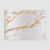 Gold Foxier Silver Marble Metallic Abstrakt Seidenpapier (Vorderseite)