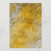 Gold Frame Card Menükarte (Rückseite)