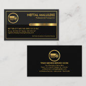 Gold-Frame-Sondertransporte Visitenkarte (Vorne/Hinten)