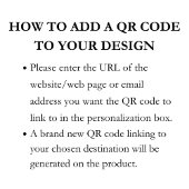 Gold | Freigabe der Liebe QR Code Begleitkarte