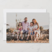 Gold Frohe Weihnachten 9 Foto Collage (Rückseite)