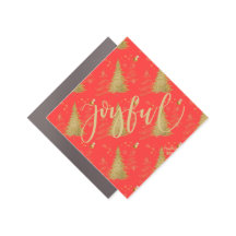 Gold FRÖHLICH auf Roter Weihnachtsfeier