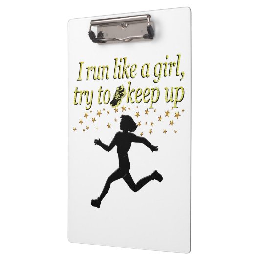 GOLD FÜHRT WIE EIN CHAMPION TRACK UND FELDDESIGN A KLEMMBRETT (Links)