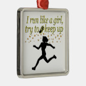 GOLD FÜHRT WIE EIN CHAMPION TRACK UND FELDDESIGN A ORNAMENT AUS METALL (Rechts)