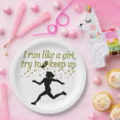 GOLD FÜHRT WIE EIN CHAMPION TRACK UND FELDDESIGN A PAPPTELLER (Party)