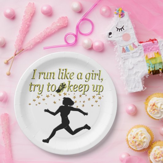 GOLD FÜHRT WIE EIN CHAMPION TRACK UND FELDDESIGN A PAPPTELLER (Party)