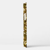 Gold funkeln: glänzender Hintergrund. Case-Mate iPhone Hülle (Rückseite / Rechts)