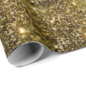 Gold funkeln: glänzender Hintergrund. Geschenkpapier (Rolleneckpunkt)