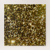 Gold funkeln: glänzender Hintergrund. Puzzle (Horizontal)