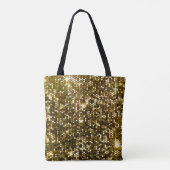 Gold funkeln: glänzender Hintergrund. Tasche (Rückseite)