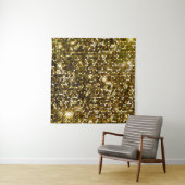 Gold funkeln: glänzender Hintergrund. Wandteppich (Beispiel (Horizontal))