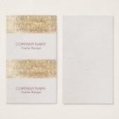 Gold Funkelnd Sequin Mini Preis, Geschenk oder Han (Vorne & Hinten)