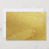 Gold Funny Moderne Personalisierte Trauzeugen Einladung (Rückseite)