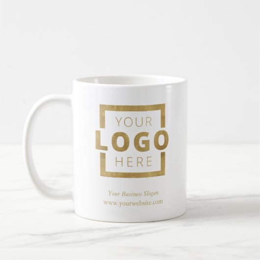 Gold für das Logo für Werbeaktionen Kaffeetasse (Links)