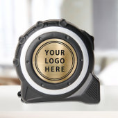 Gold für moderne Business-Logos Maßband