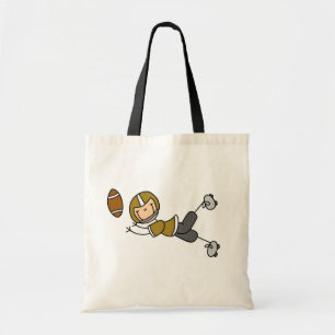 Gold Fußballspieler T-Shirts und Geschenke Tragetasche