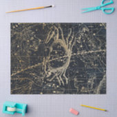 Gold Galaxy Star Map Series Design 6 Seidenpapier (Basteln)