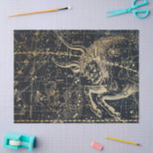 Gold Galaxy Star Map Series Design 8 Seidenpapier (Basteln)