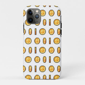 Gold Gaming-Coin 8-Bit-Pixel-Style-Muster Case-Mate iPhone Hülle