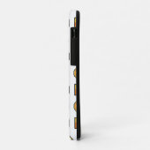 Gold Gaming-Coin 8-Bit-Pixel-Style-Muster Case-Mate iPhone Hülle (Hinten/Links)